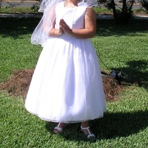 First communion or flower girl dress